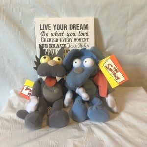 itchy scratchy plush